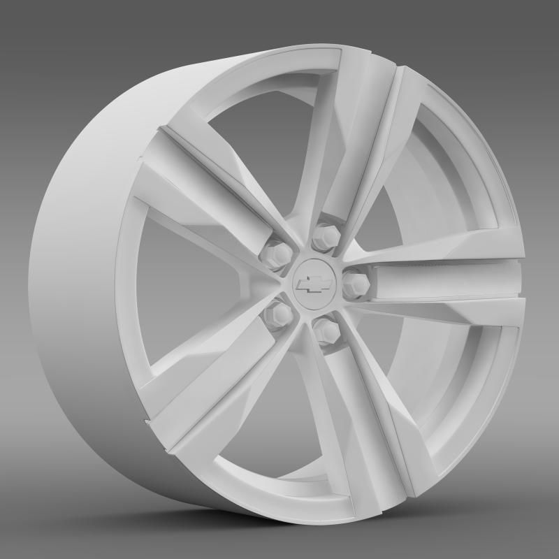 Chevrolet Camaro ZL1 2012 rim 3D model_6