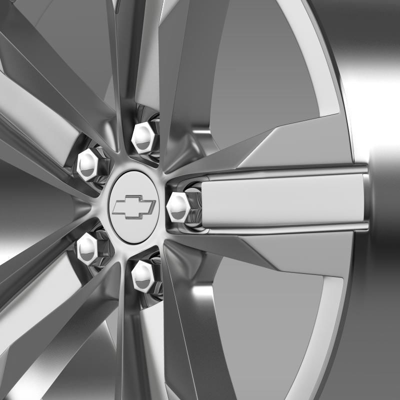 Chevrolet Camaro ZL1 2012 rim 3D model_4