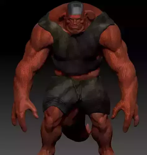 Monster creature with arms and legs