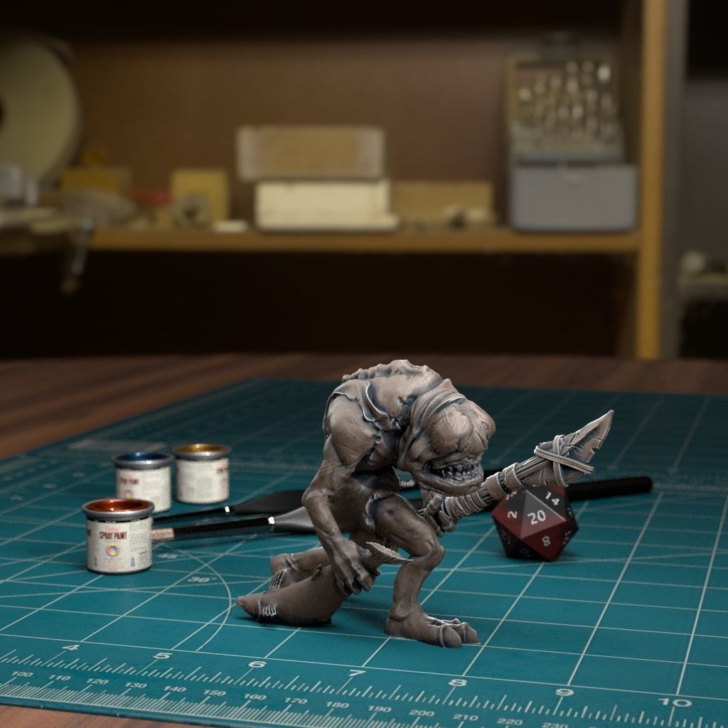 Trog Fishman - Pre-Supported 3D print model_2