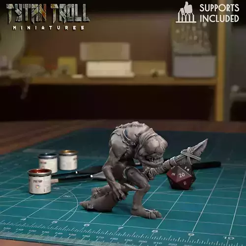 Trog Fishman - Pre-Supported