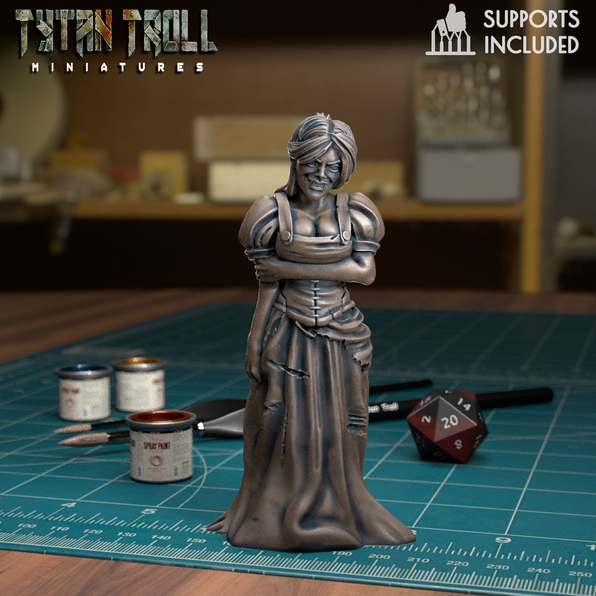 Vampire Spawn Bundle - Pre-Supported 3D print model_3