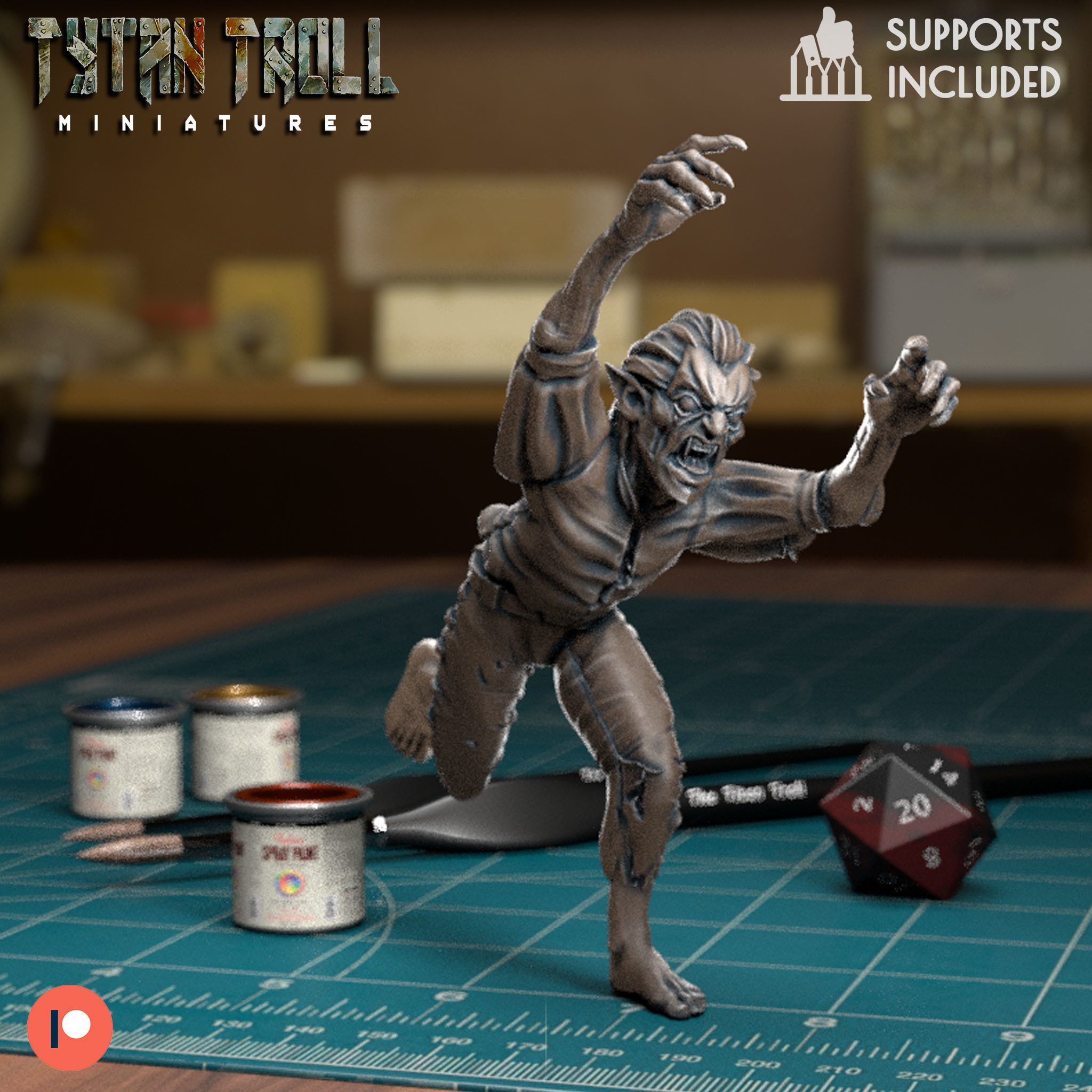 Vampire Spawn Bundle - Pre-Supported 3D print model_5