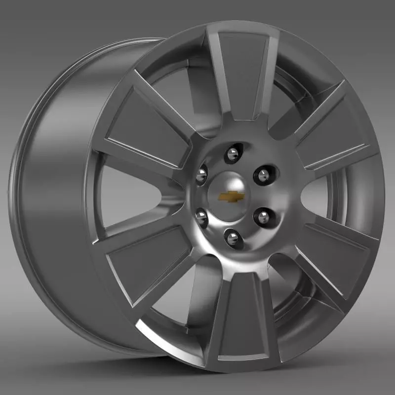 Chevrolet Silverado RegularCab 2007 rim 3D model_0