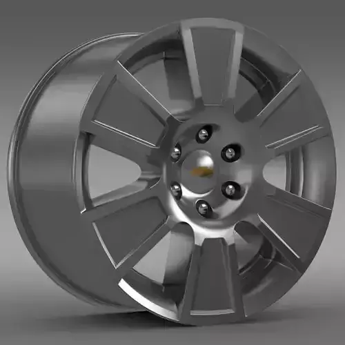 Chevrolet Silverado RegularCab 2007 rim 3D model