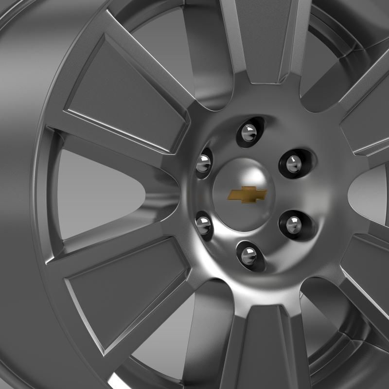 Chevrolet Silverado RegularCab 2007 rim 3D model_3