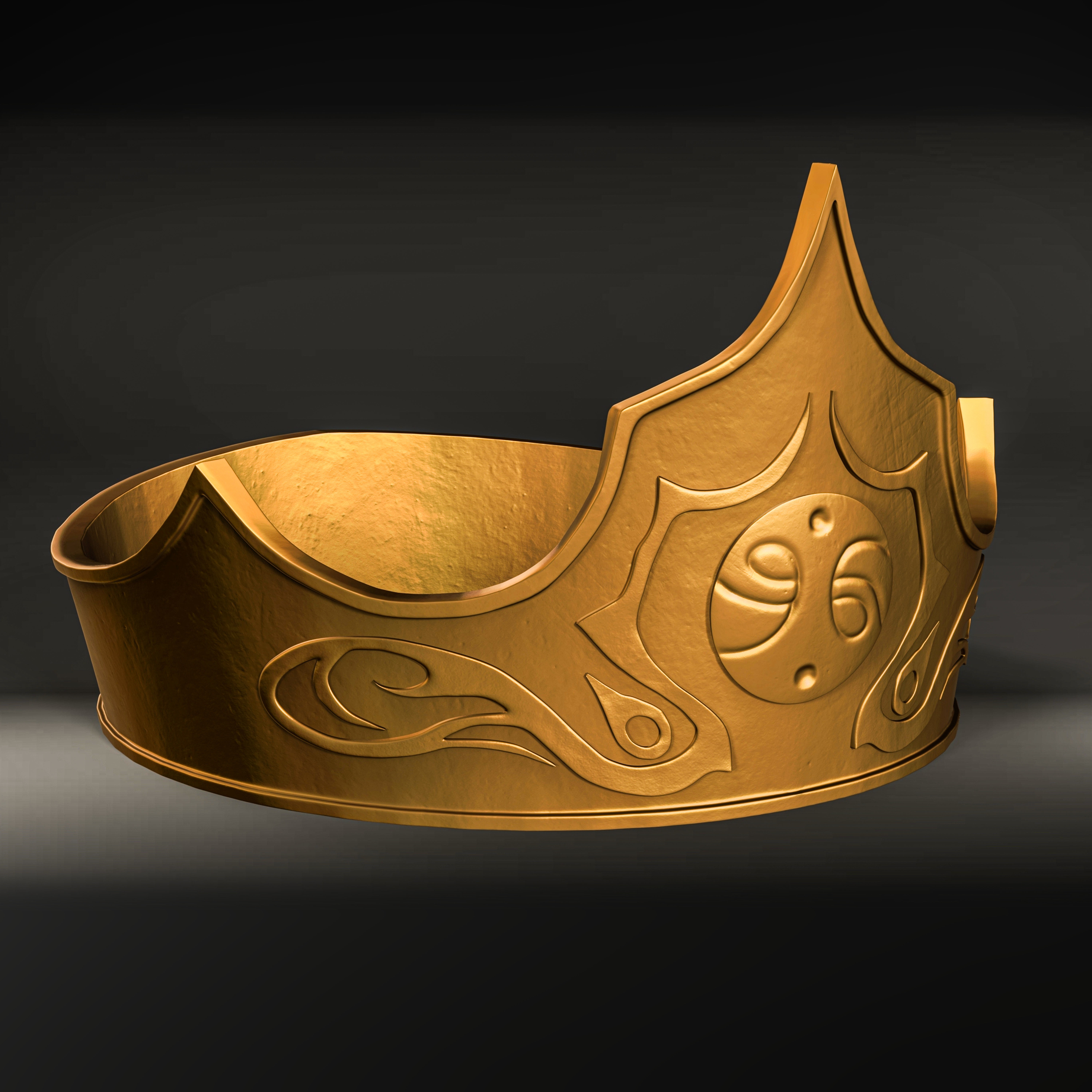 Crown and Base with Resin - Fable III 3D print model_6