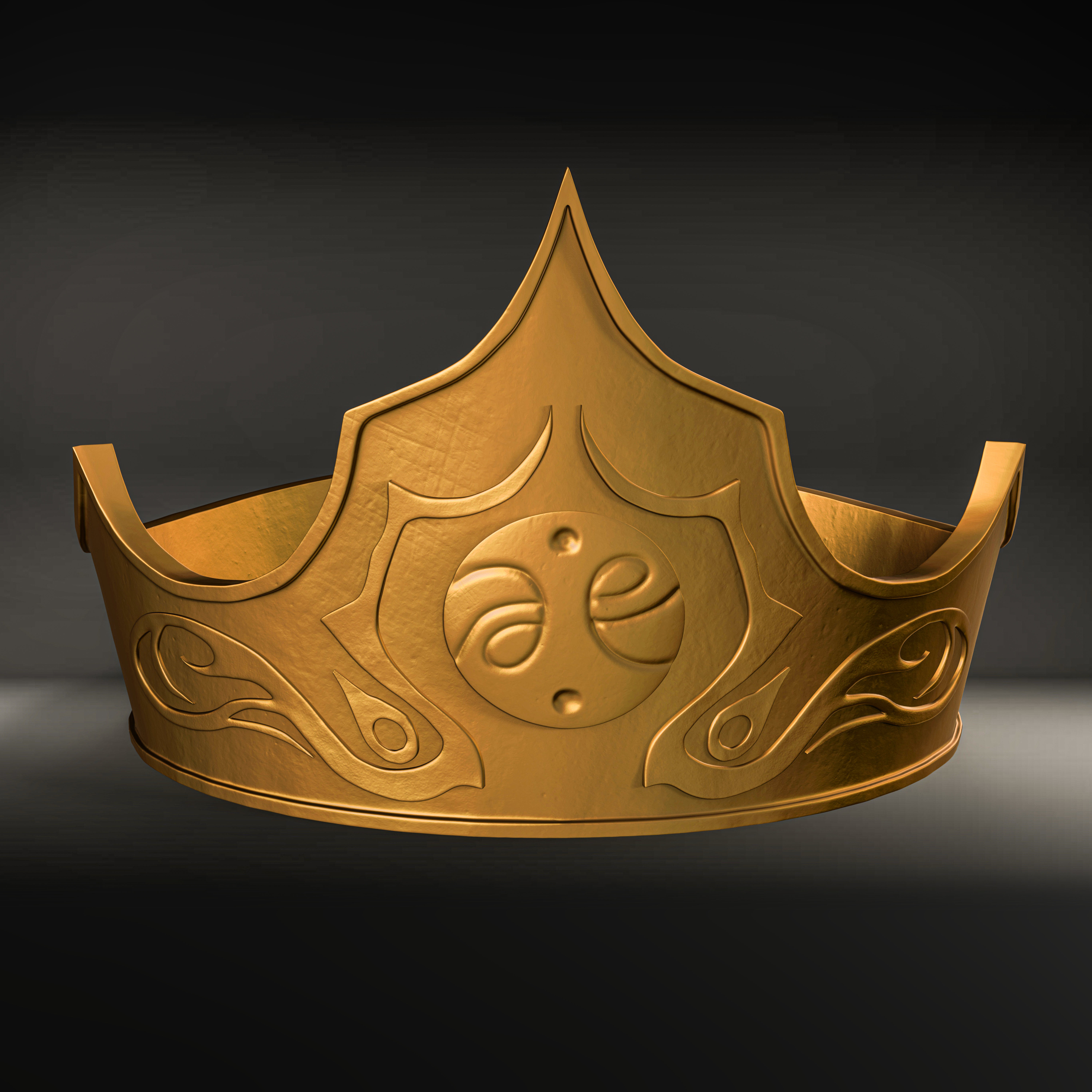 Crown and Base with Resin - Fable III 3D print model_4