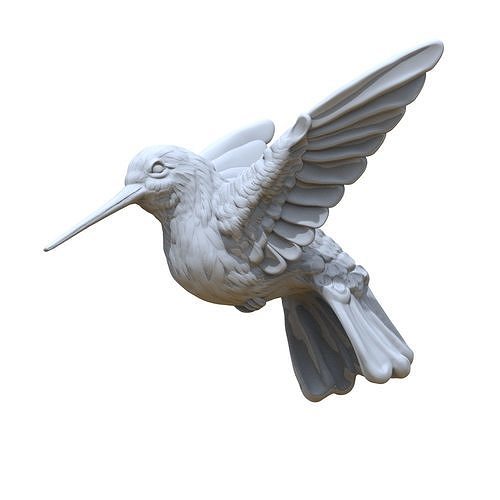 Hummingbird- colibri 3D model 3D printable | CGTrader