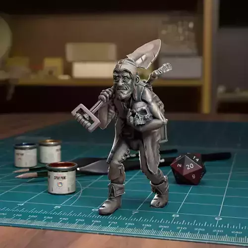 Grave digger - Pre-Supported