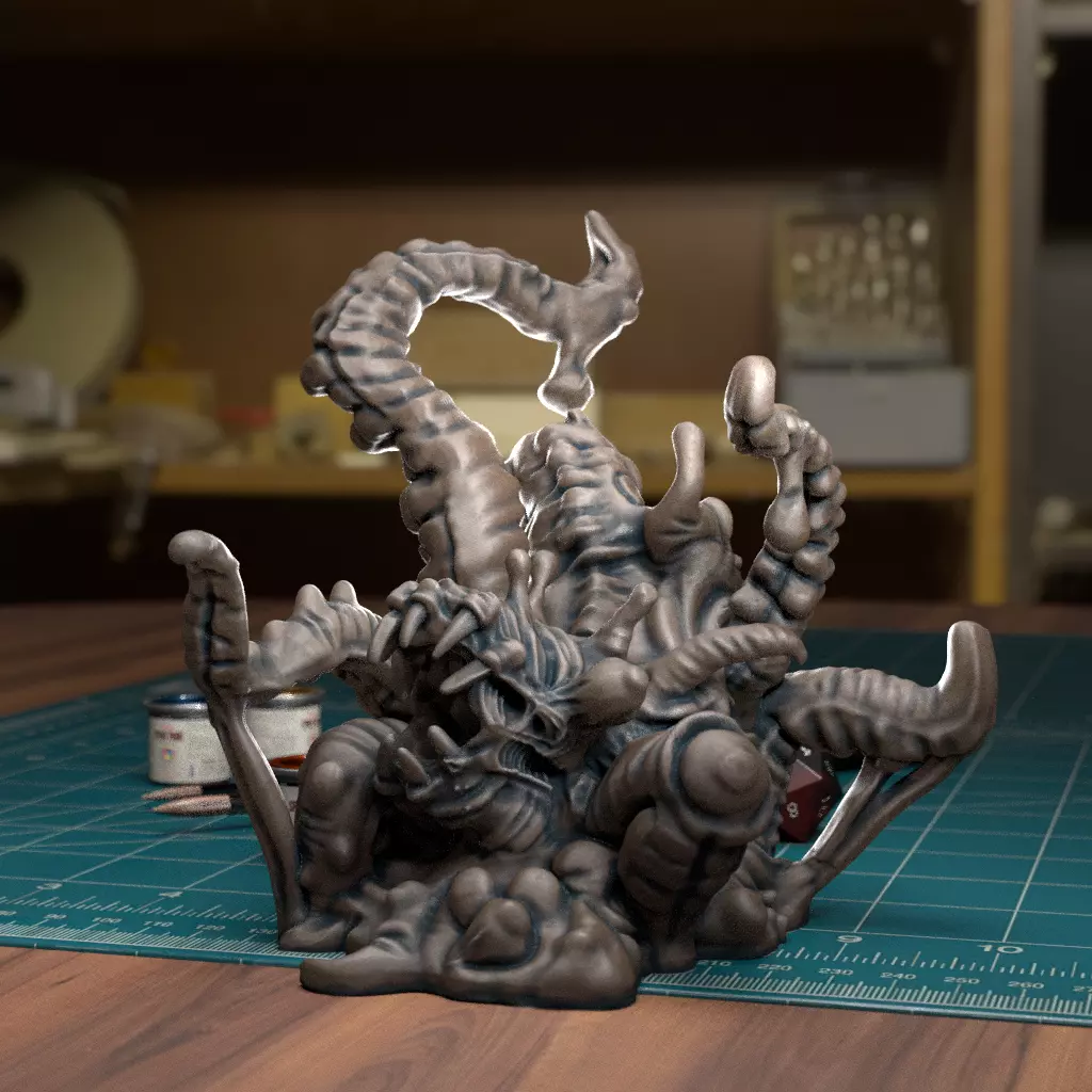 Shoggoth - Pre-Supported 3D print model