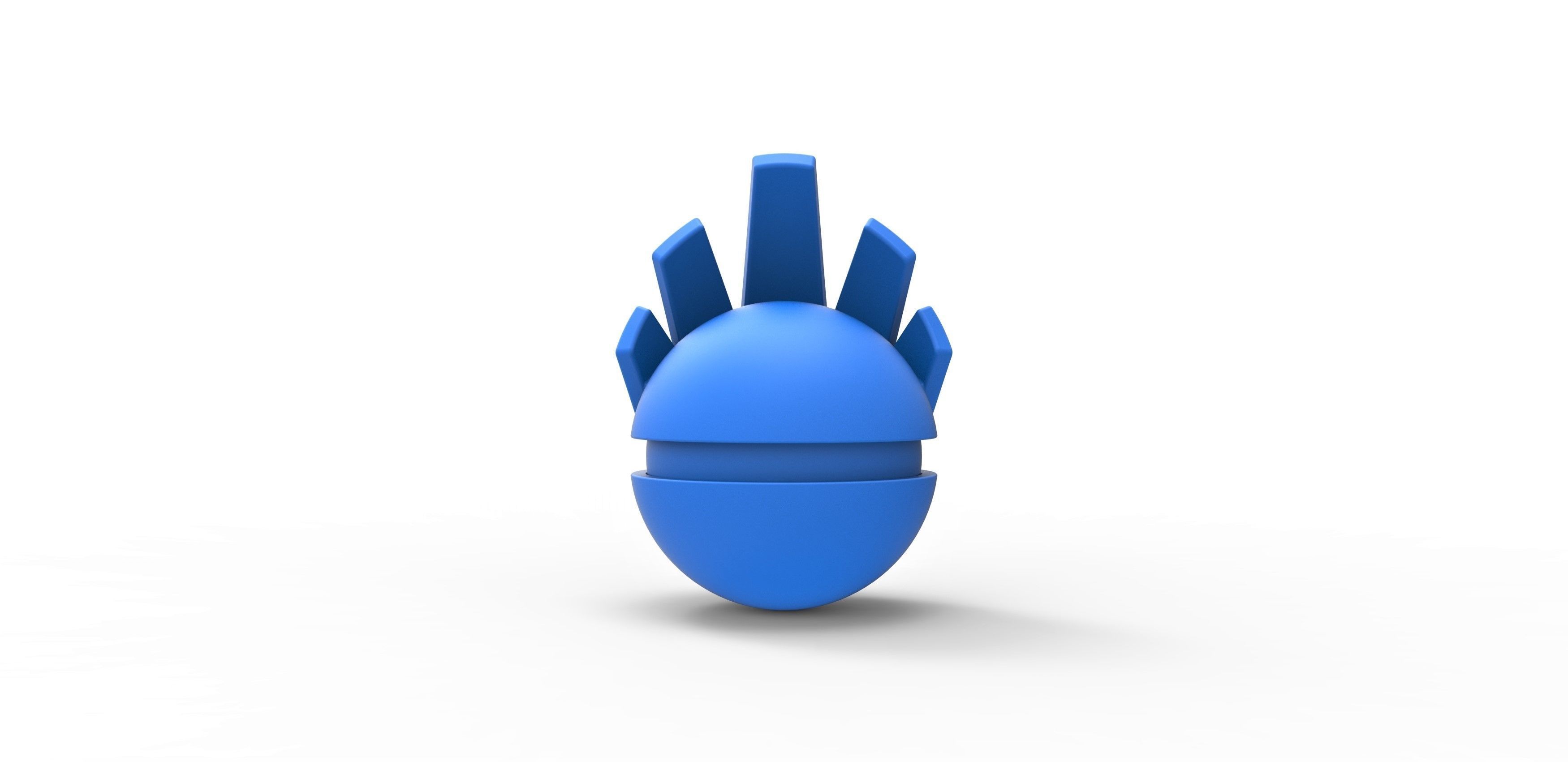 Hitmonchan orb 3D print model_17