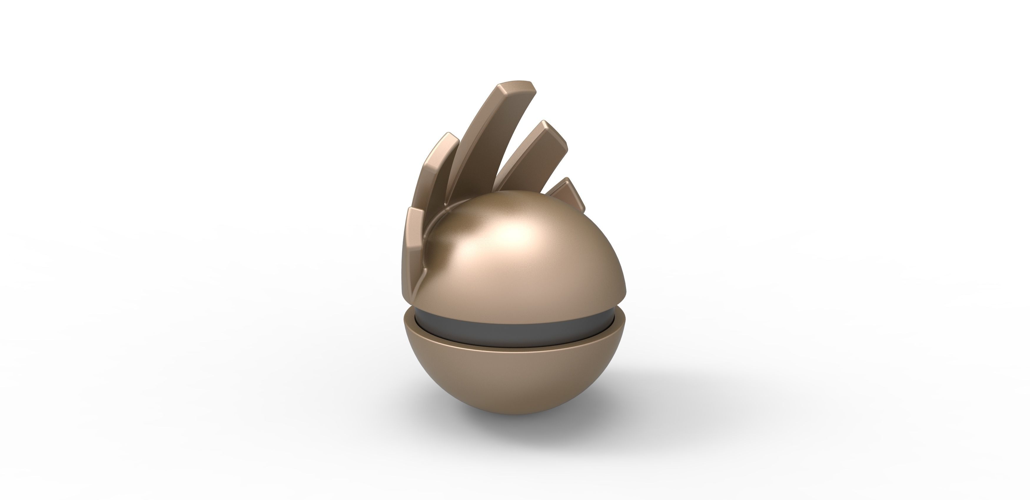 Hitmonchan orb 3D print model_7