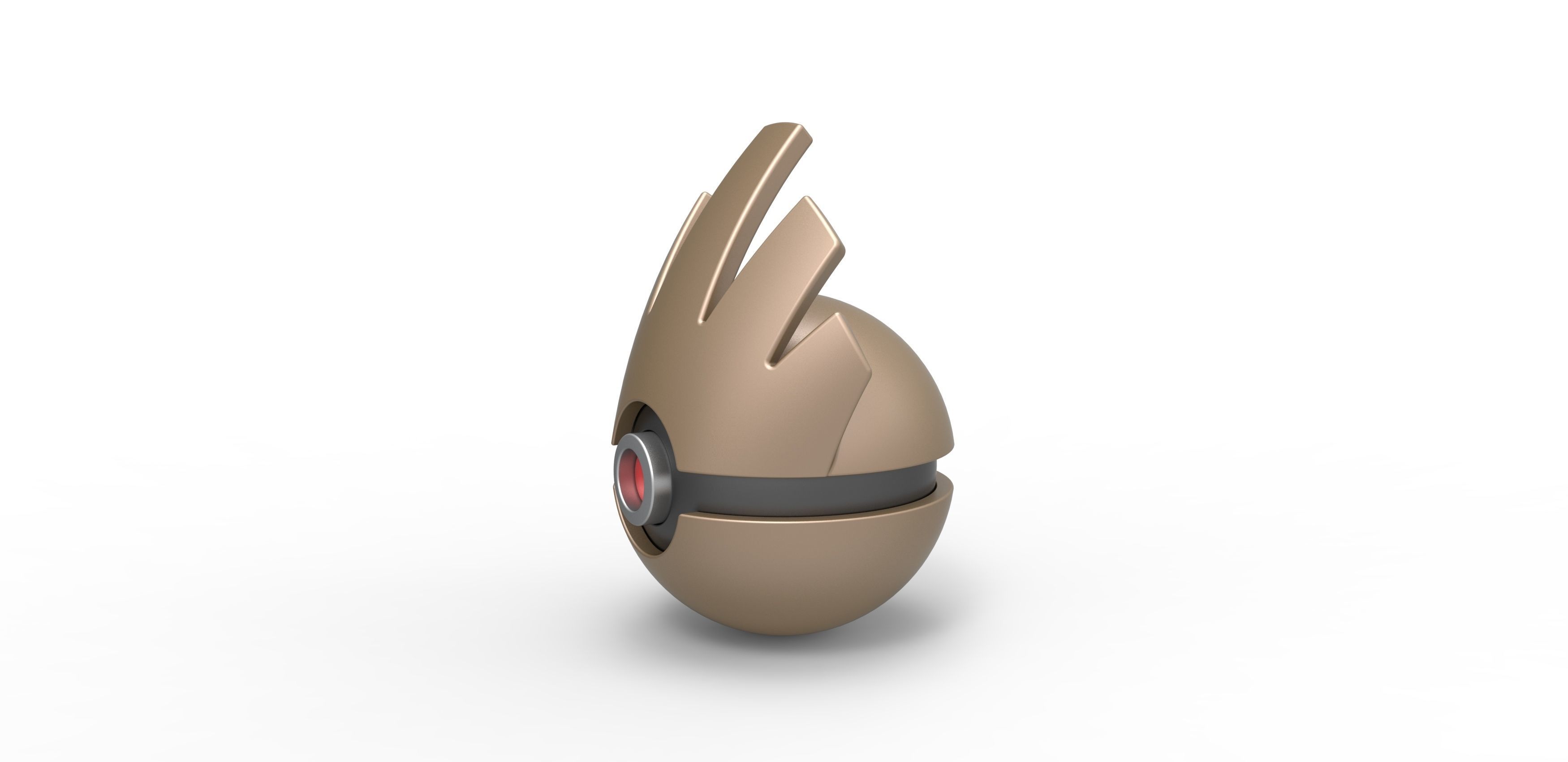 Hitmonchan orb 3D print model_6