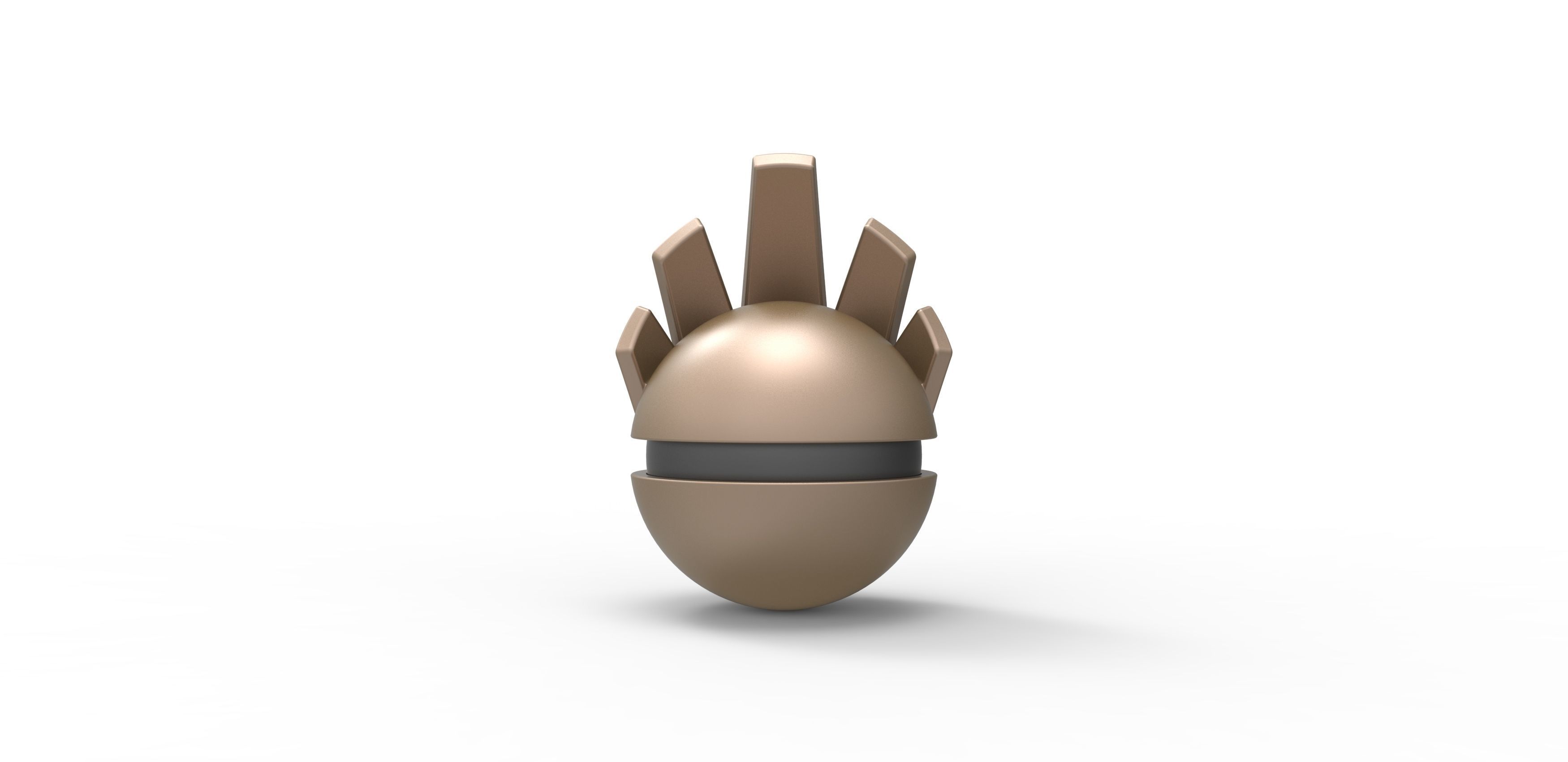 Hitmonchan orb 3D print model_8