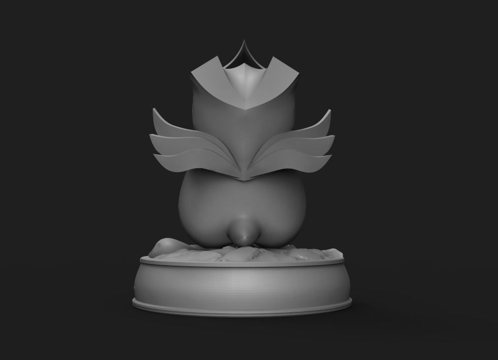 Featherknight teamfight tactics figurine 3D print model_3