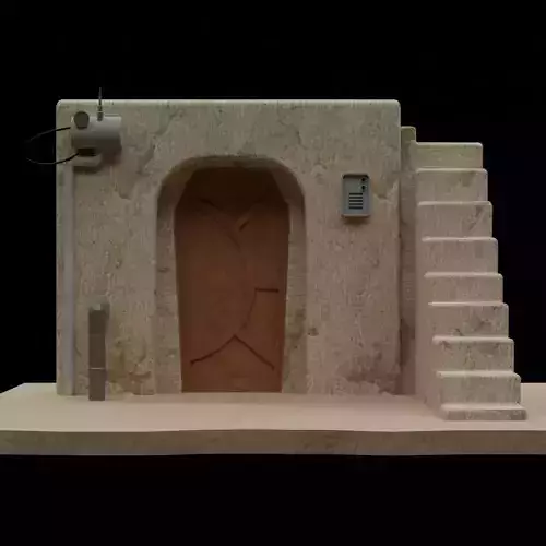 Diorama Tatooine slave quarters
