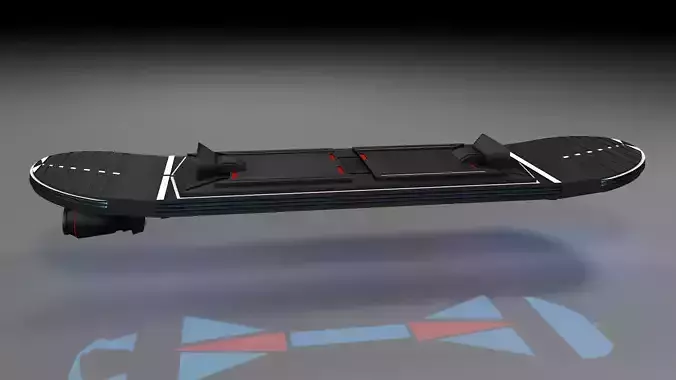 Futuristic Hoverboard