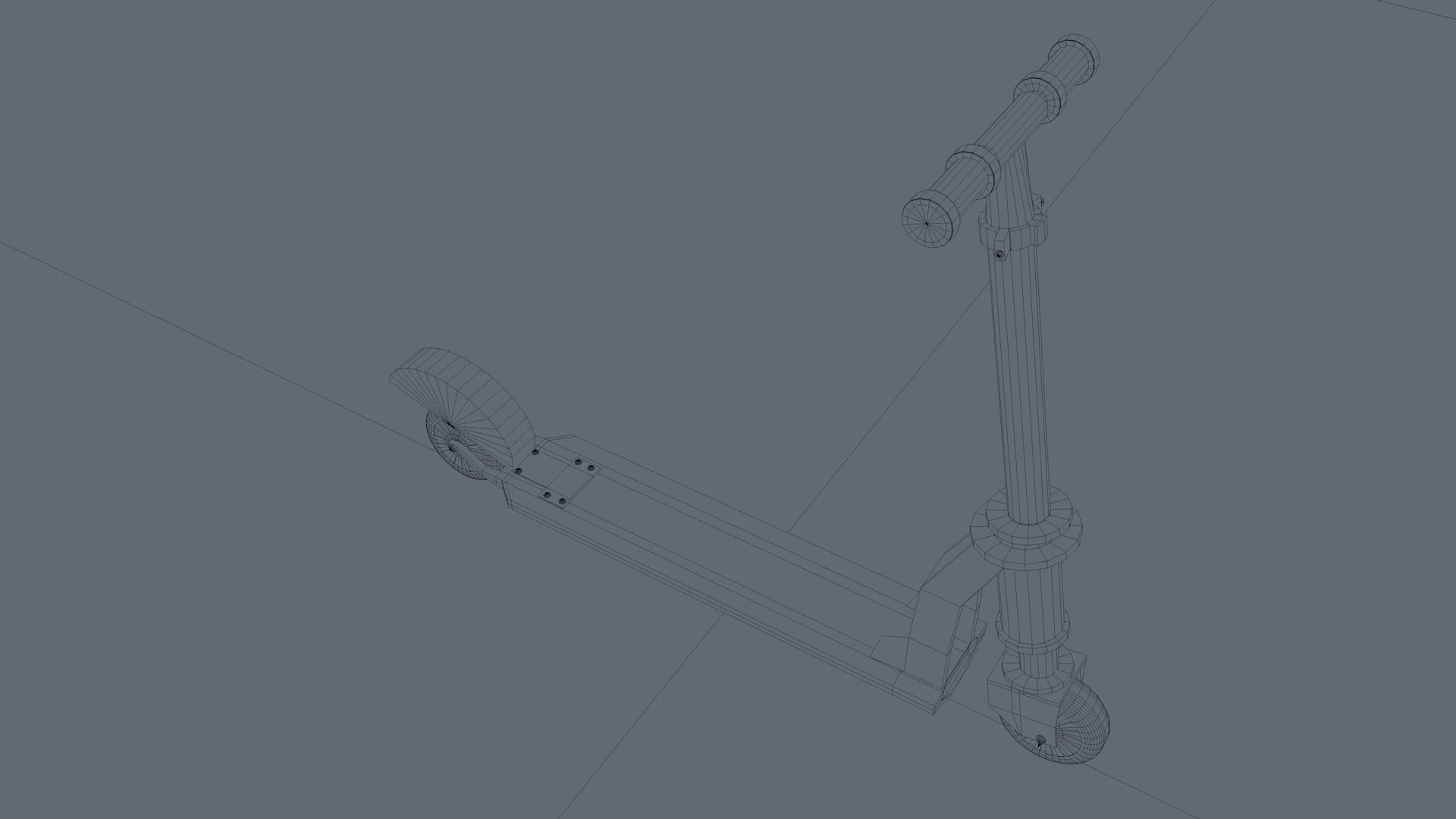Scooter 3D model_7