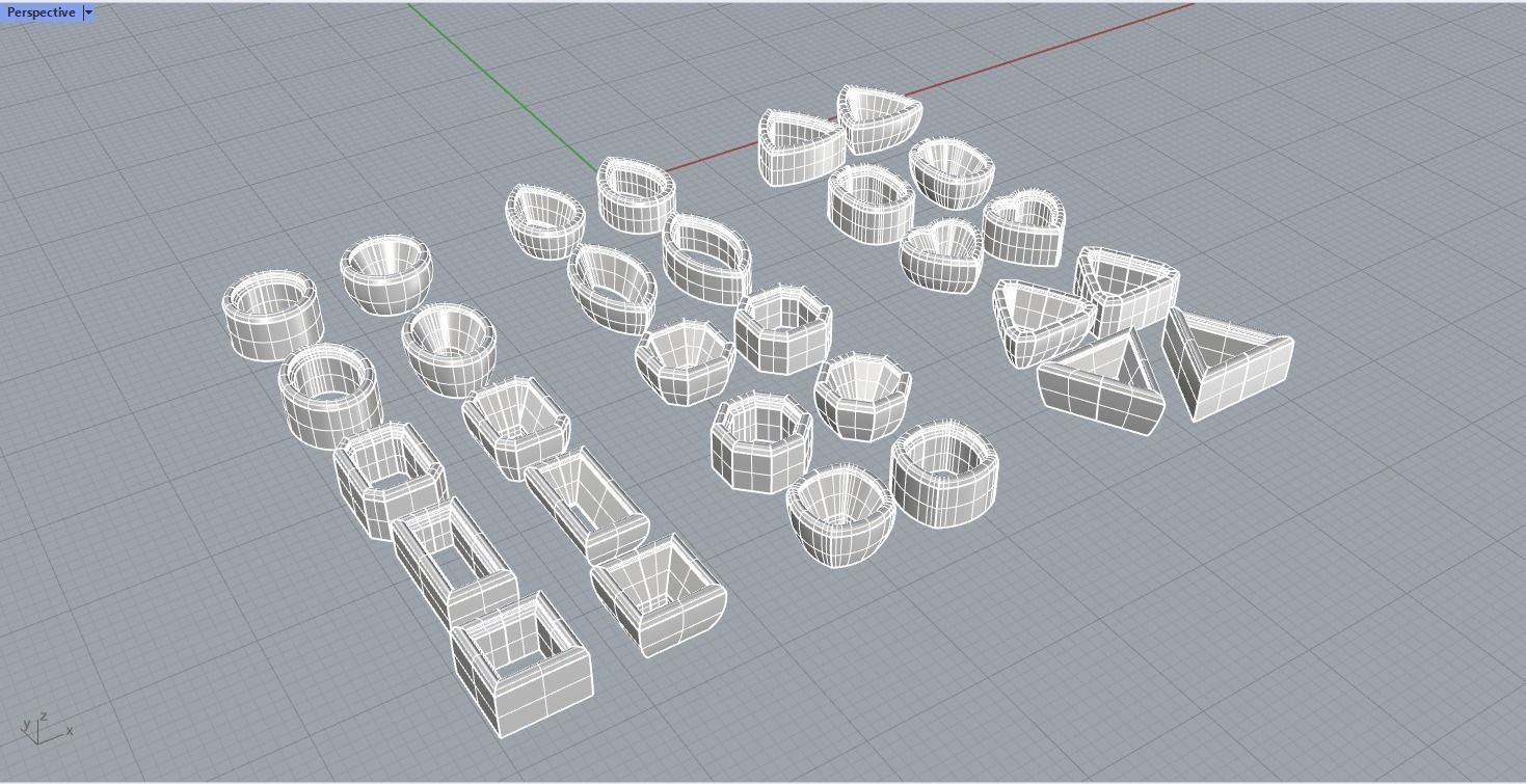 Ready-made Stone Setting Goldsmith Bezel 3D print model_5
