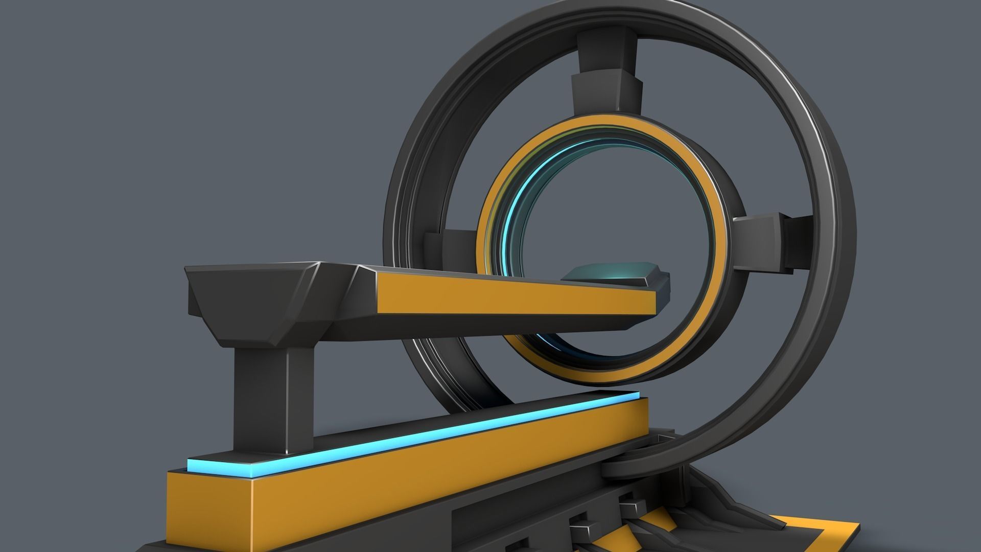 Sci Fi Scanner 3D model_6