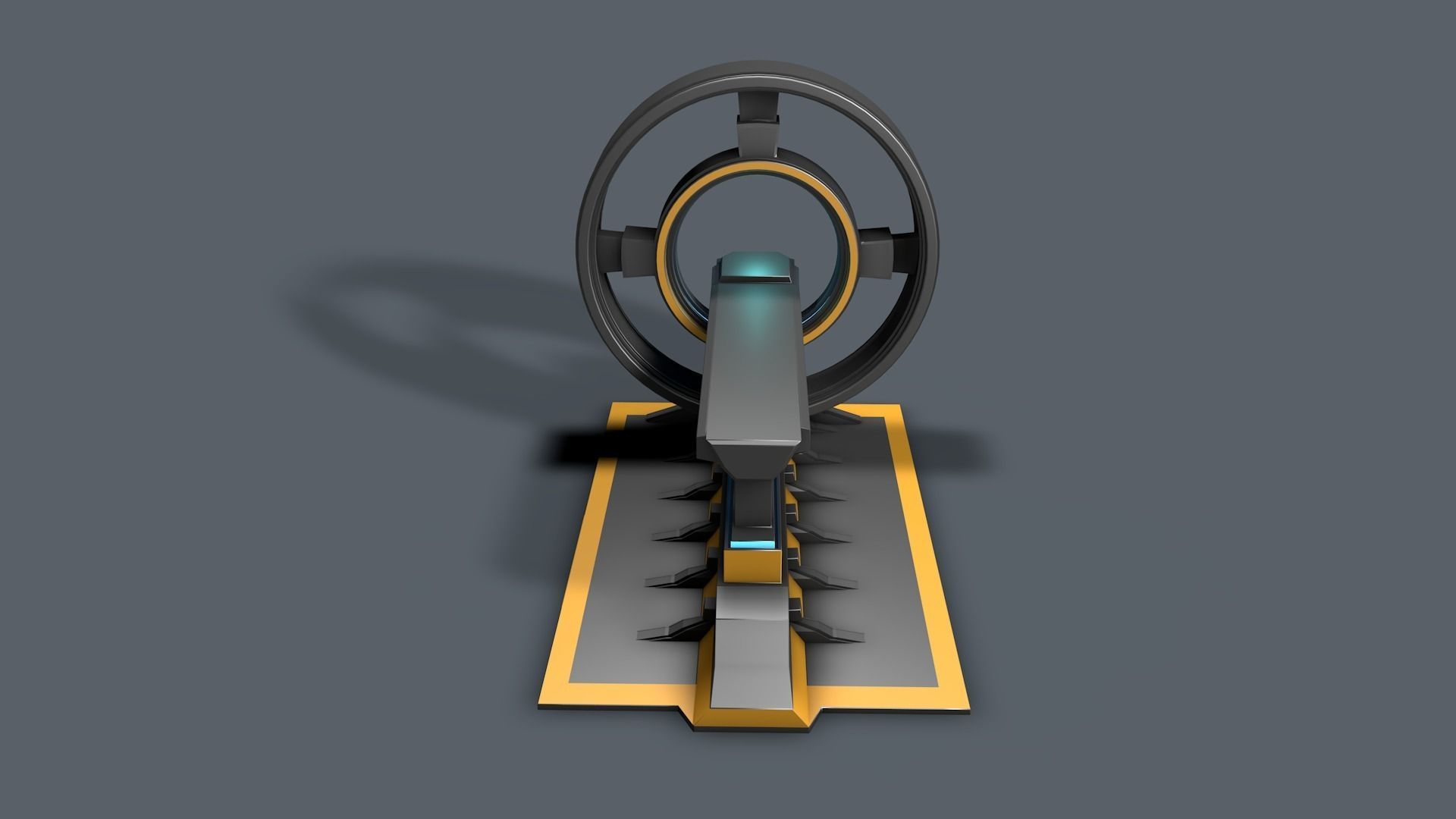 Sci Fi Scanner 3D model_1