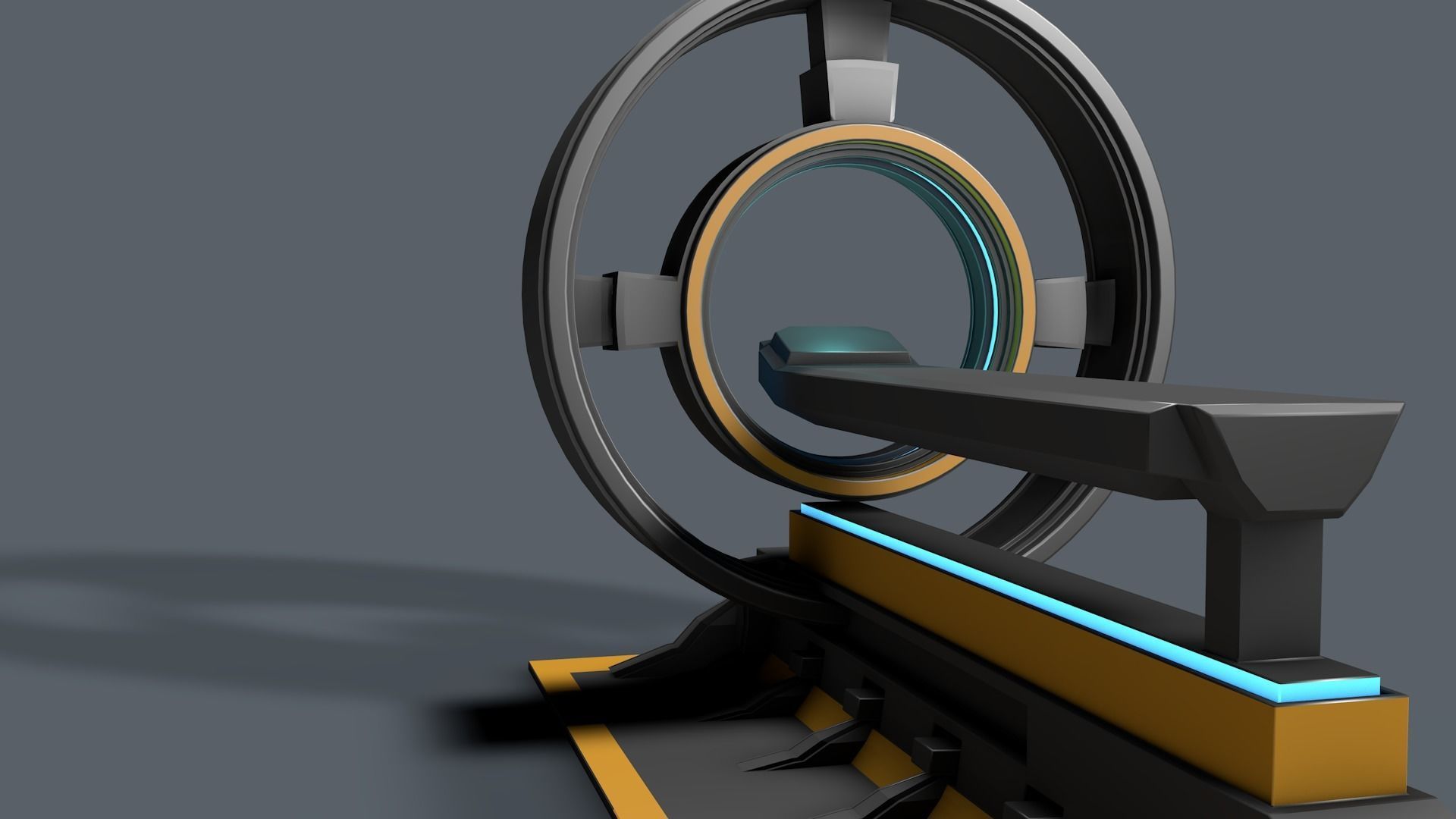 Sci Fi Scanner 3D model_5