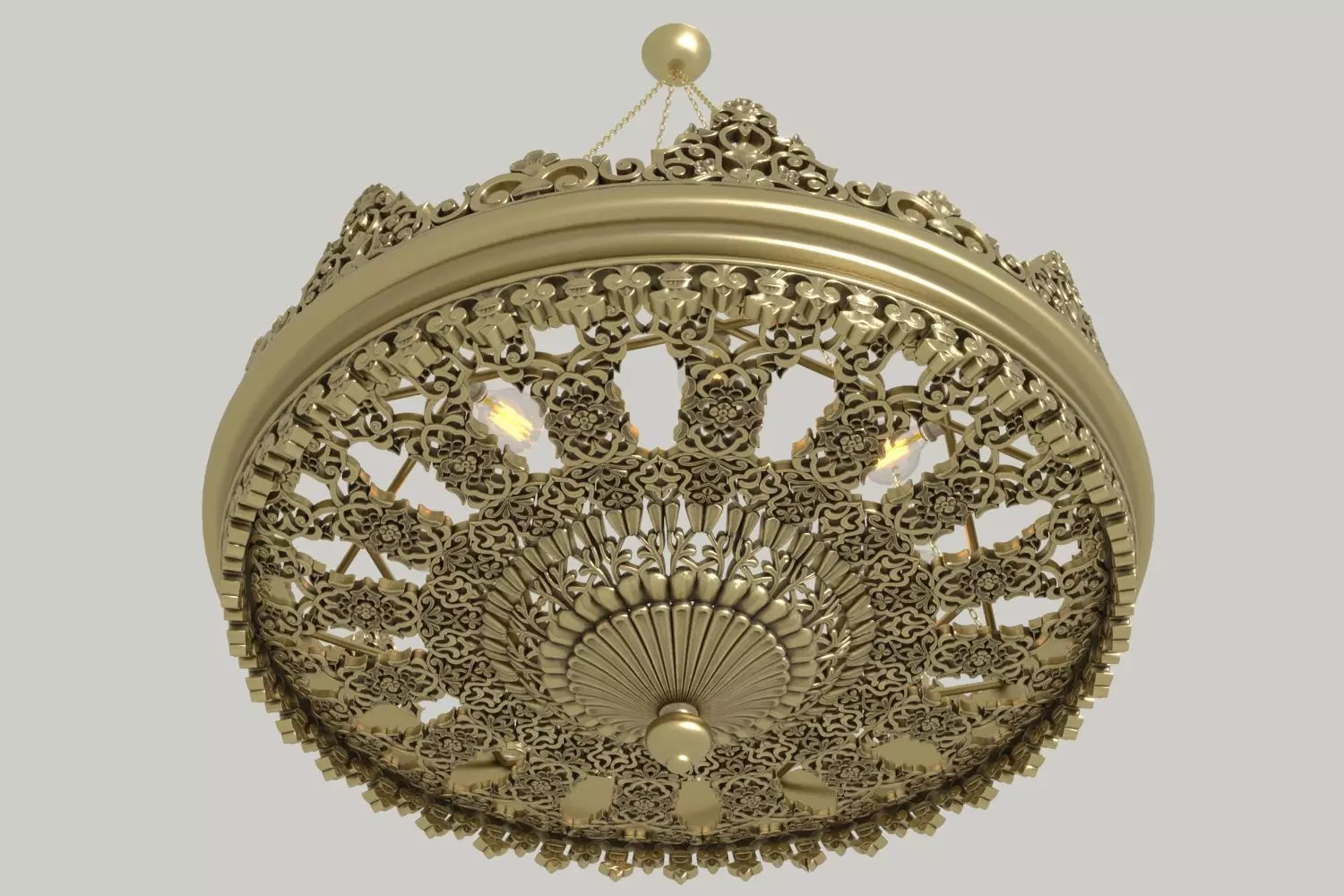 lamp Pendant oriental 2021-07 3D model_0