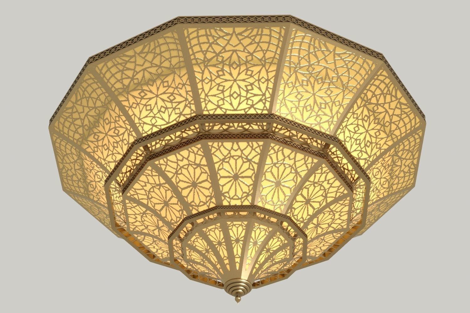 lamp Pendant oriental 2021-08 3D model_1
