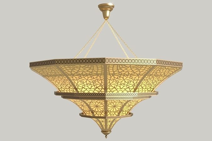 lamp Pendant oriental 2021-08 3D model