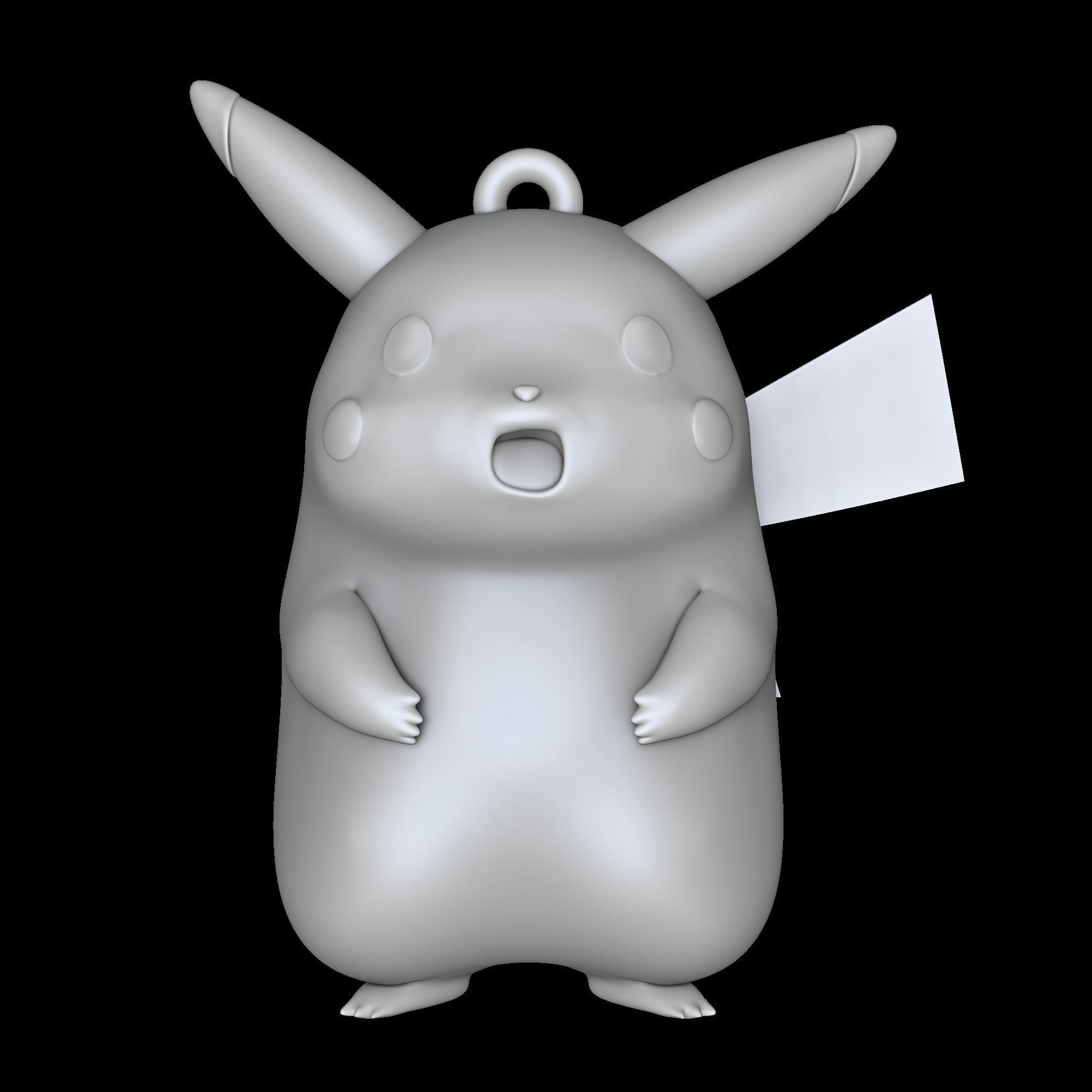 Pikachu keychain meme - Pokemon free 3D model 3D printable | CGTrader