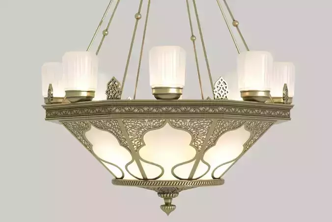 amp Pendant oriental 2021-09 3D model