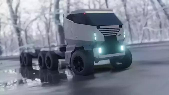 Concept Truck ST design 2022 3D model