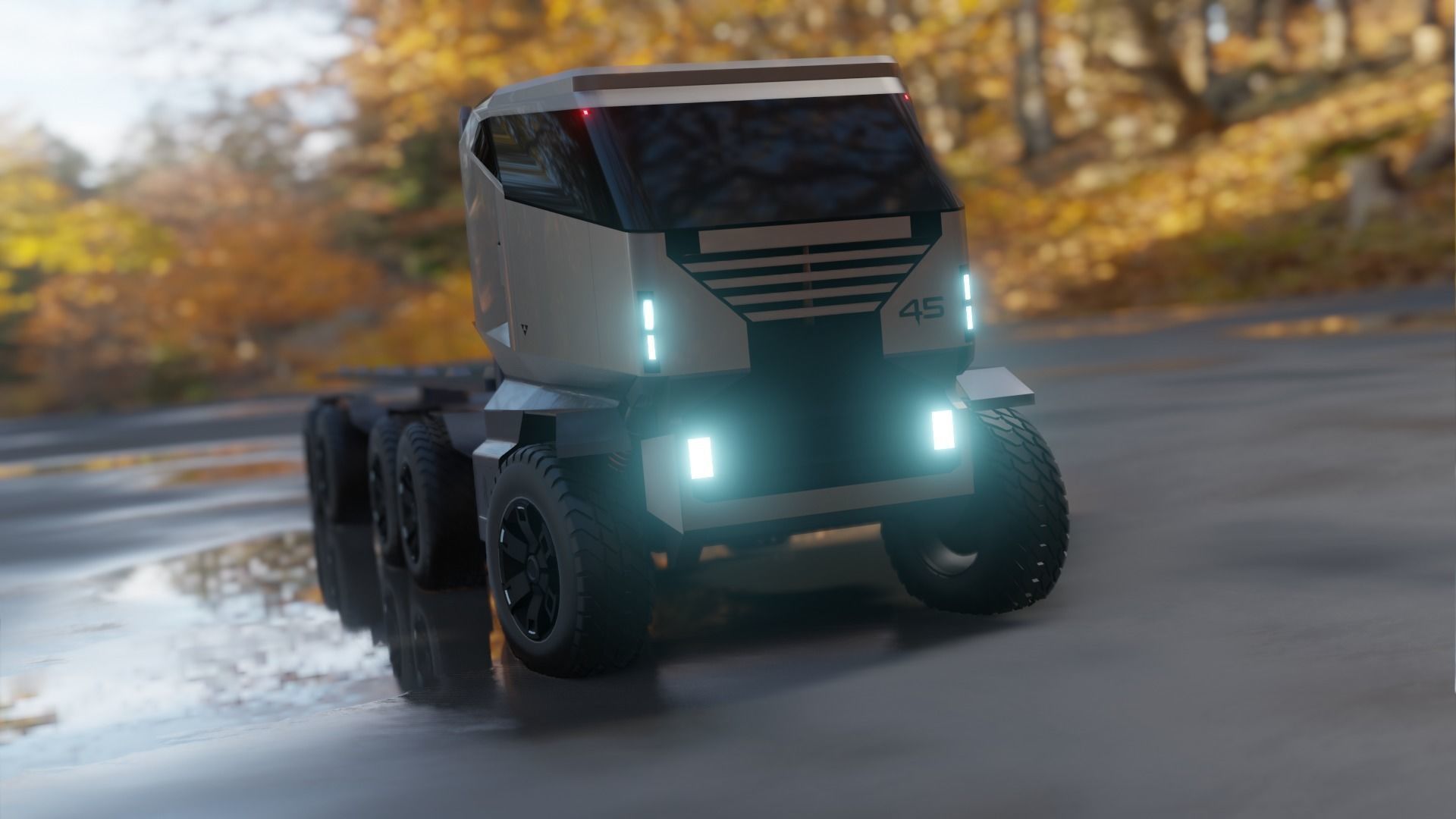 Concept Truck ST design 2022 3D model_2