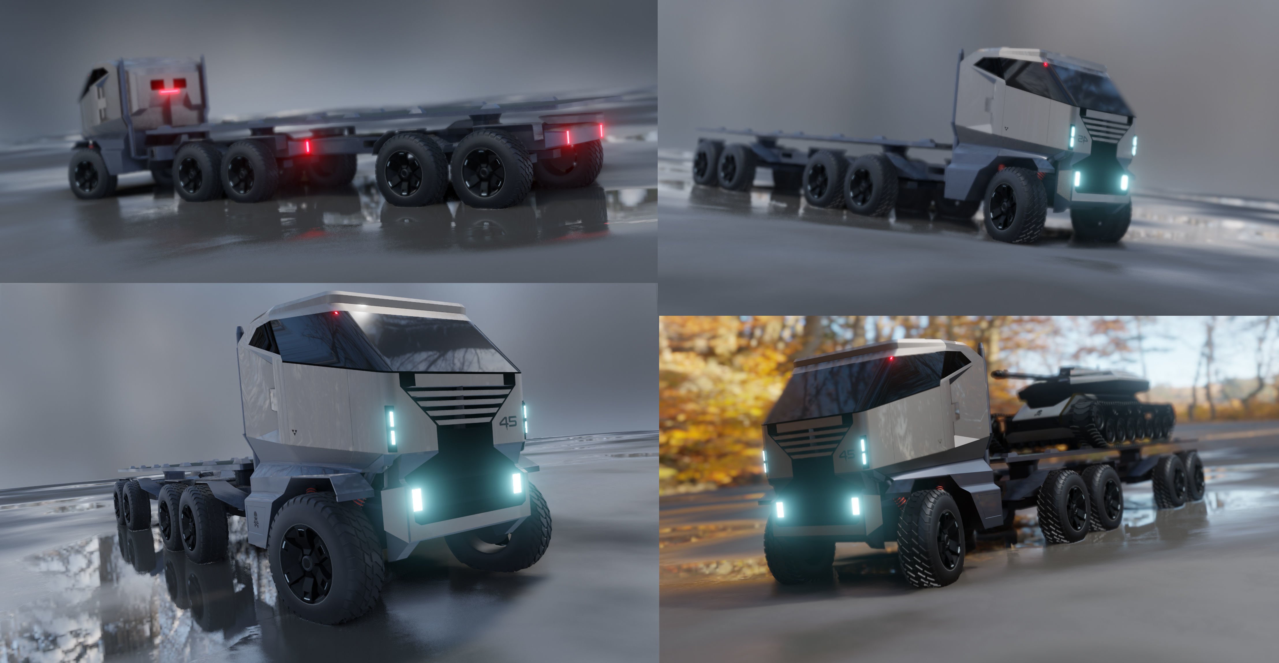 Concept Truck ST design 2022 3D model_6
