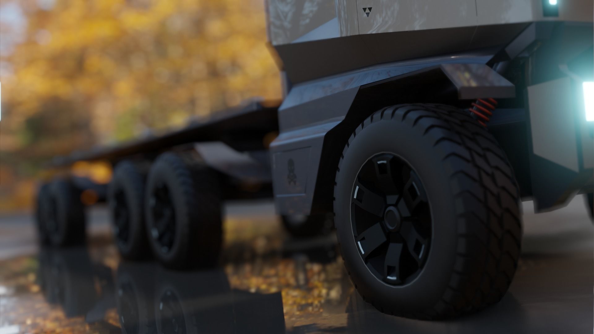 Concept Truck ST design 2022 3D model_5