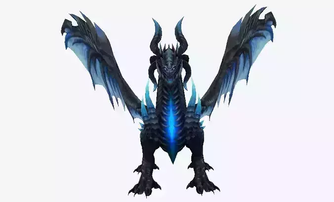 Dark Blue Dragon