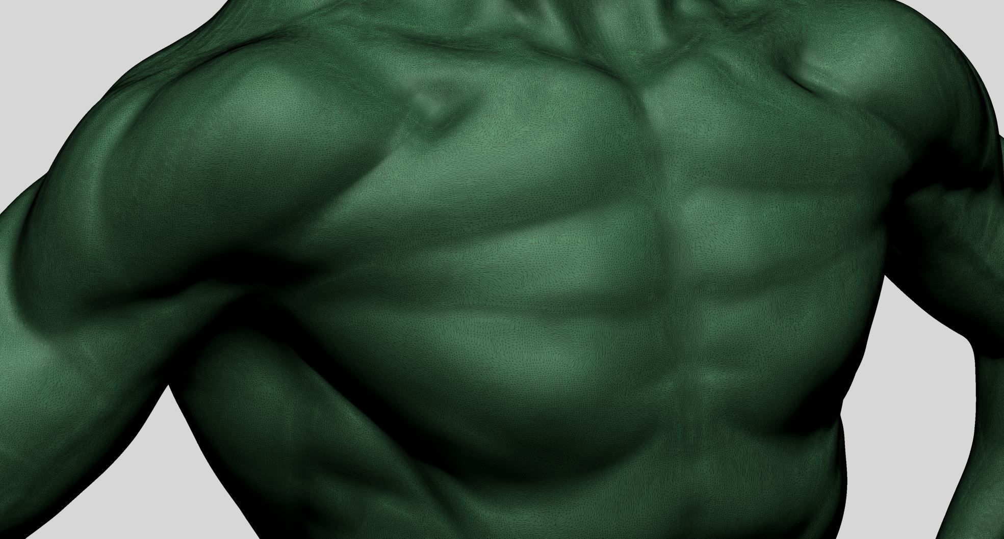 Male Torso v13 3D print model_11