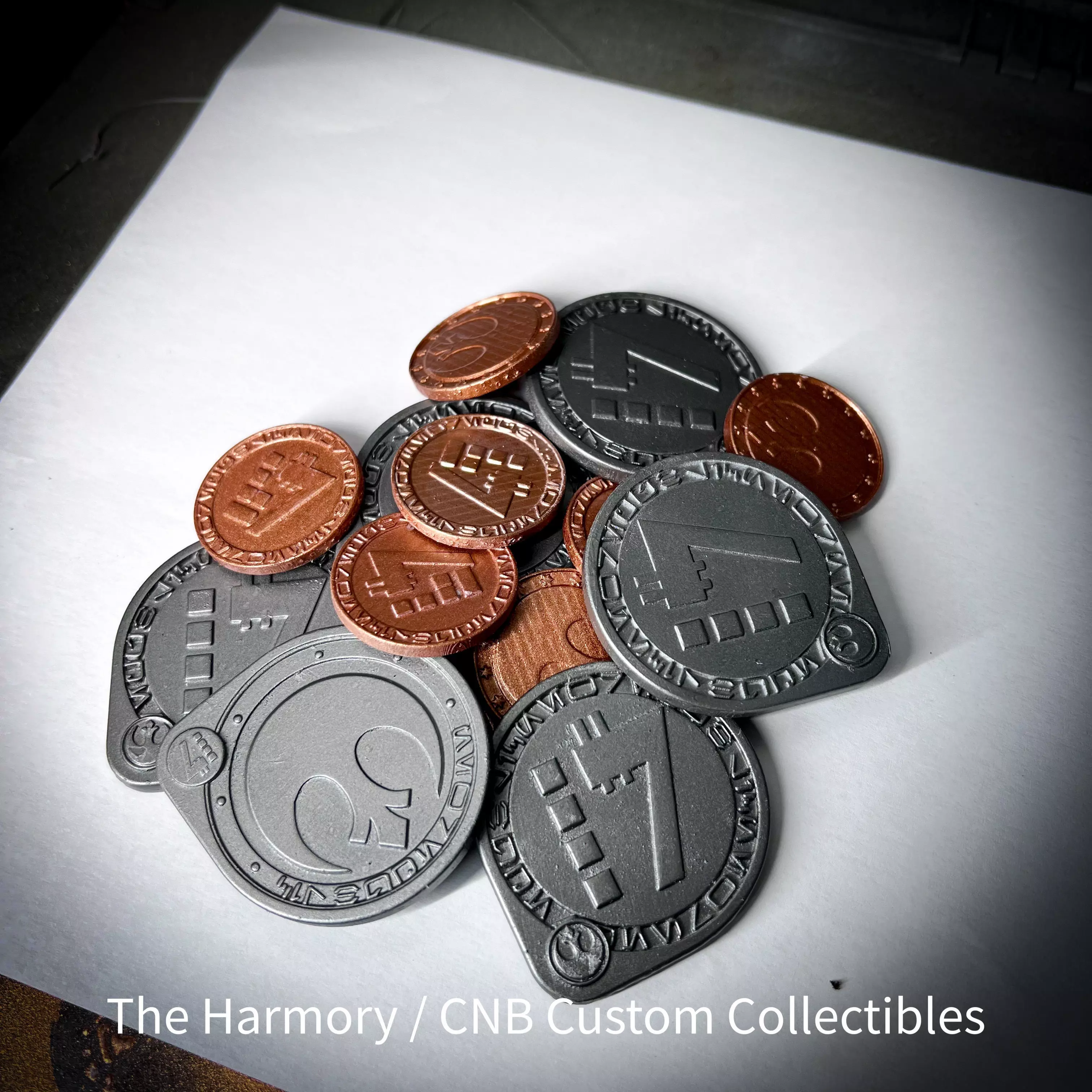 The Book of Boba Fett New Republic Coins 3D print model_0