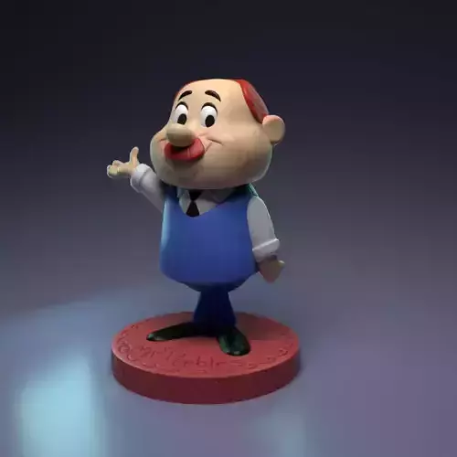 Mr Peebles 3D print model