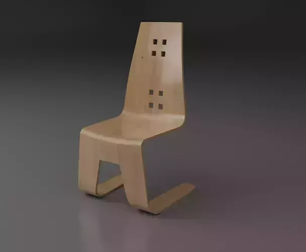 Wood chair