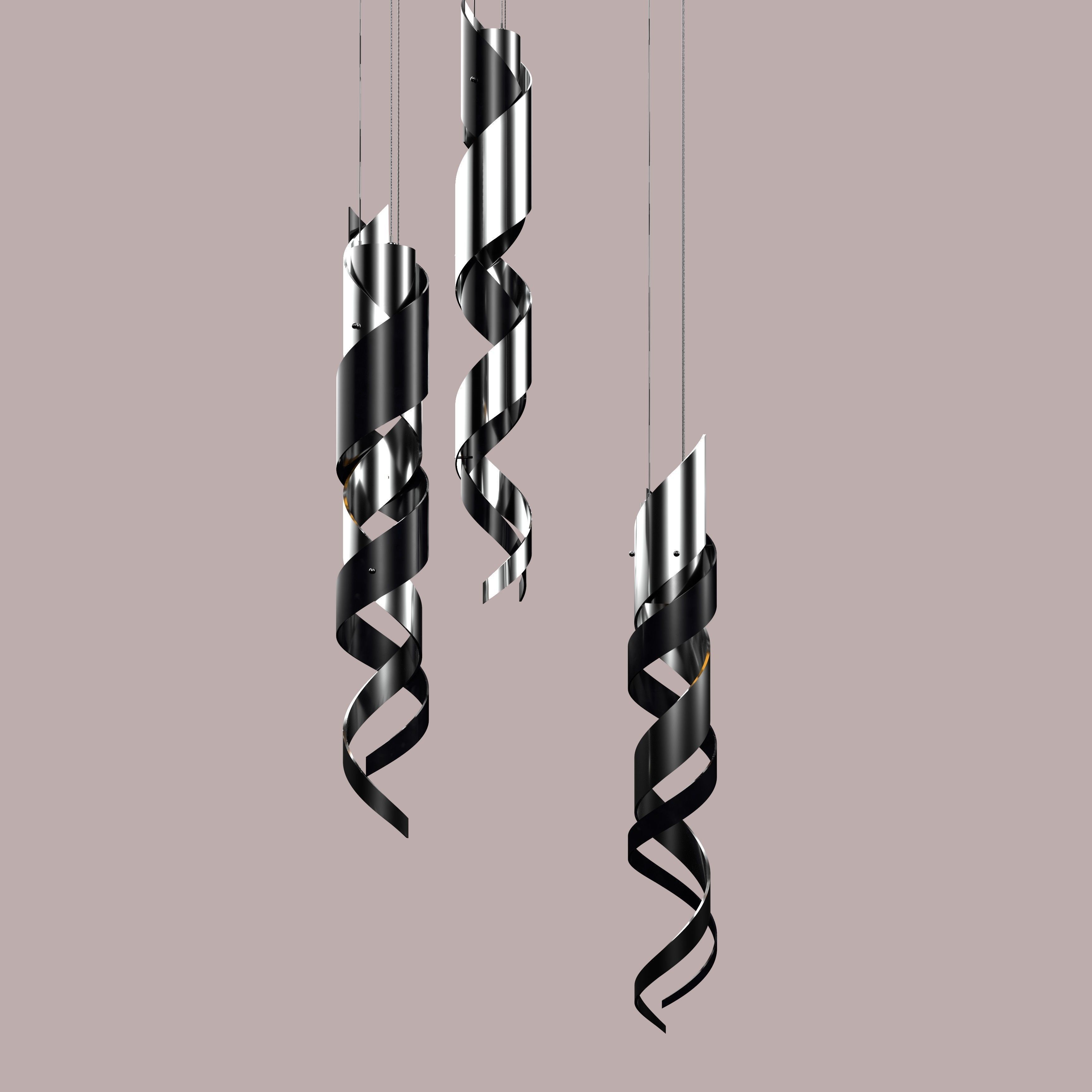 Spiral light 3D model_13