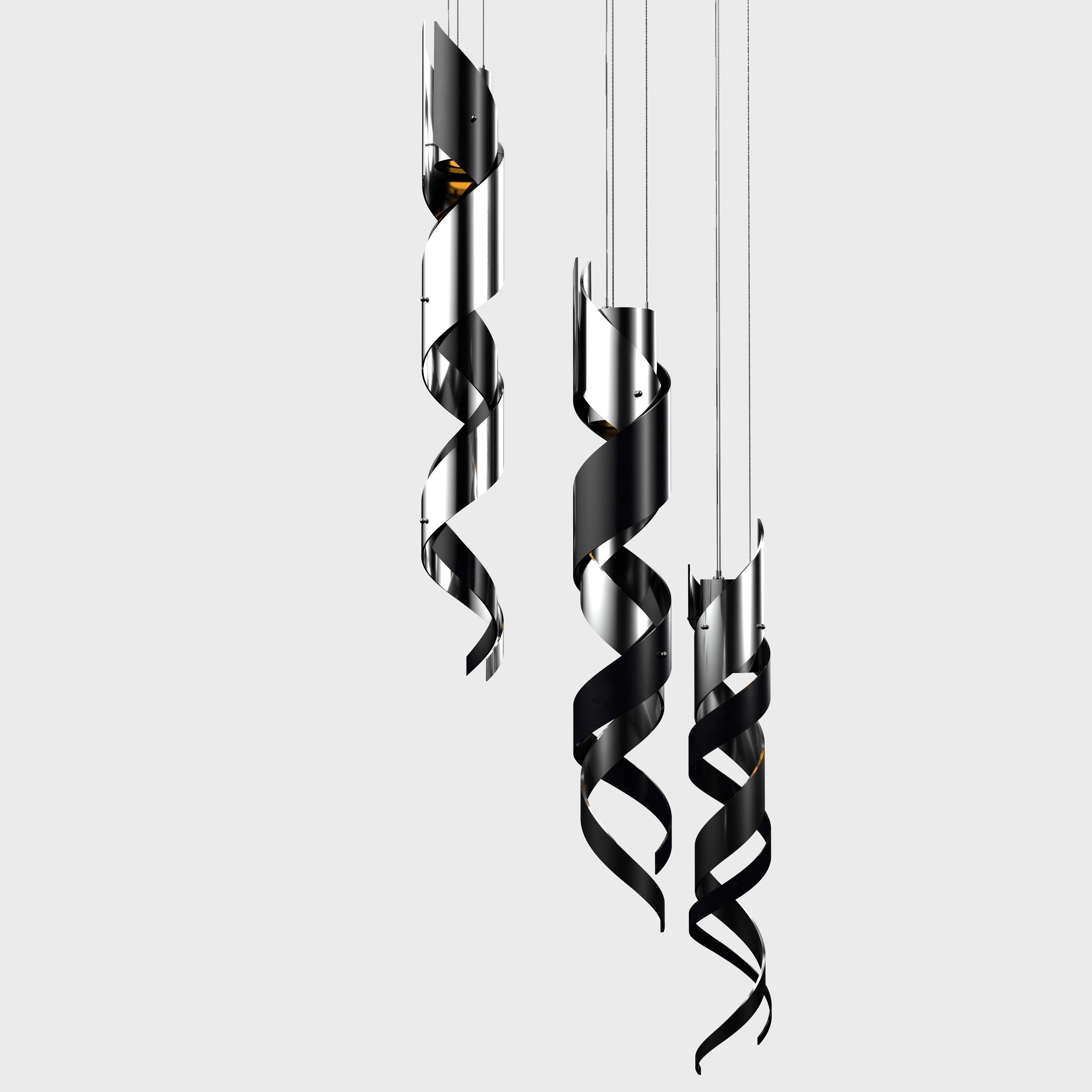 Spiral light 3D model_2