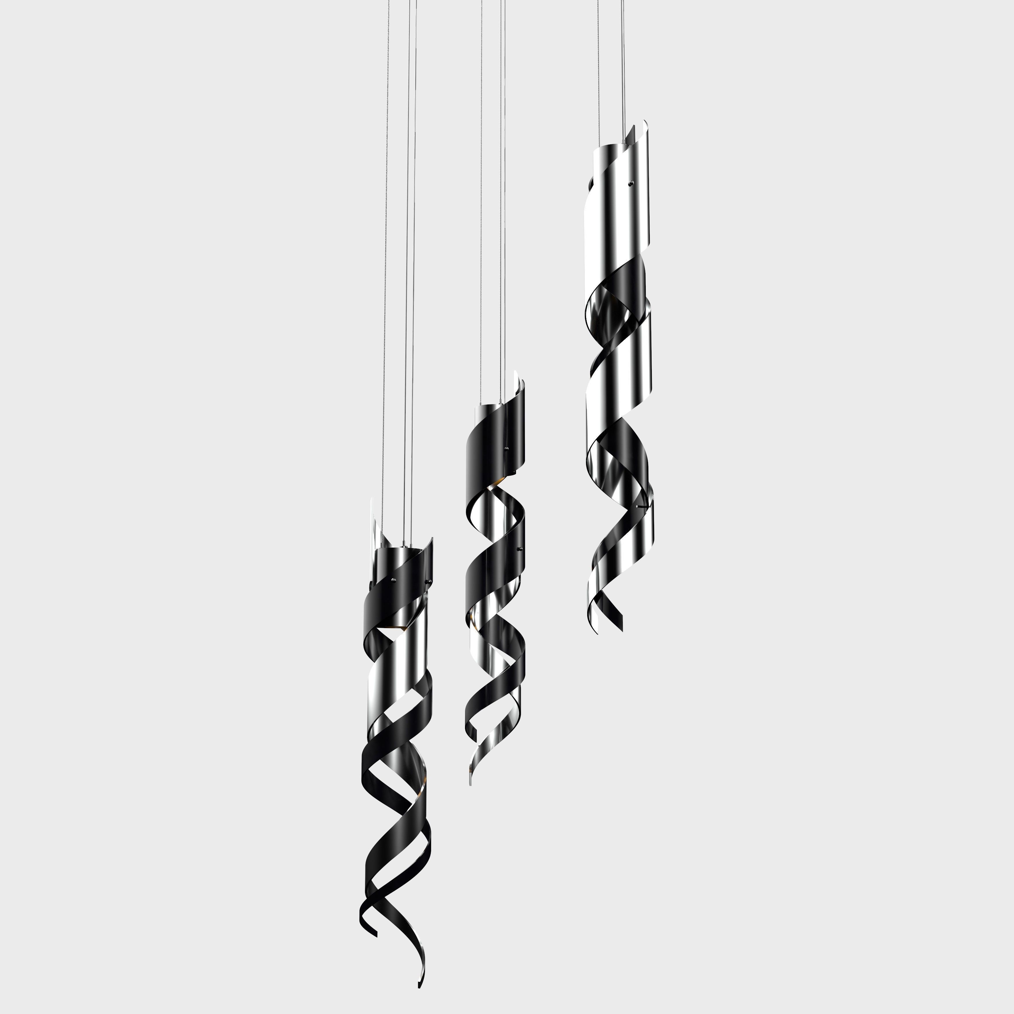 Spiral light 3D model_5