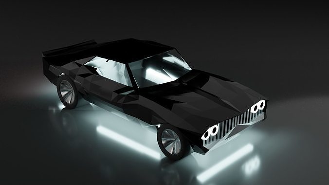 shitty muscle car 3D model