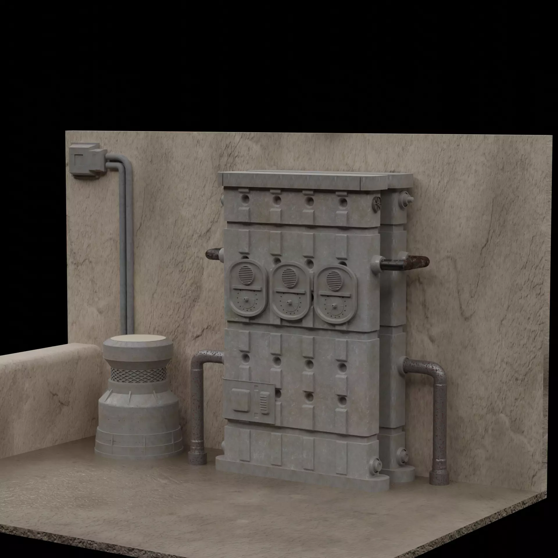 The Book of Boba Fett Generator 3D print model_0