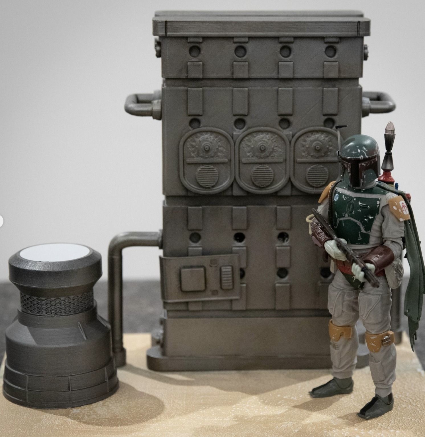 The Book of Boba Fett Generator 3D print model_2