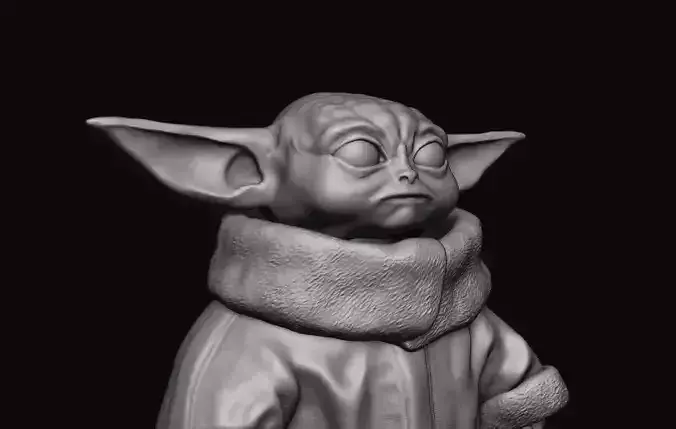 Baby Yoda printable 