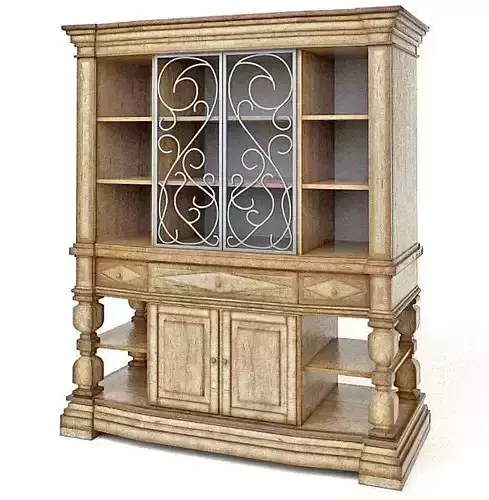 An Antique Style Cupboard