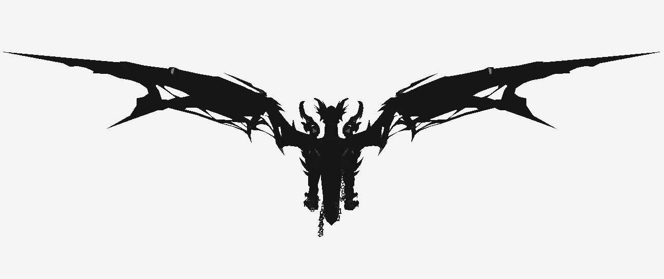 Poison Dragon Low-poly 3D model_5